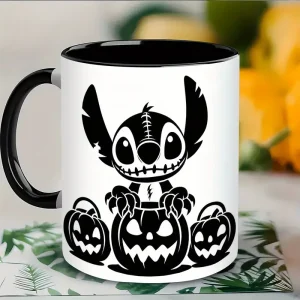 TAZA CERAMICA STITCH HALLOWEN