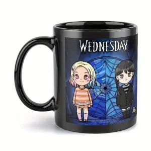 TAZA CERAMICA MIERCOLES ADDAMS